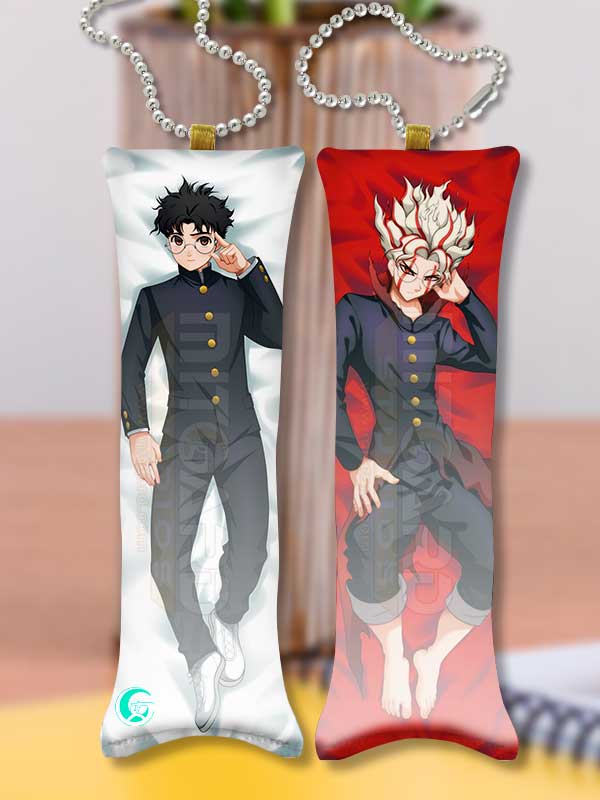 Ken Tatakura V2 Mini Dakimakura Keychain